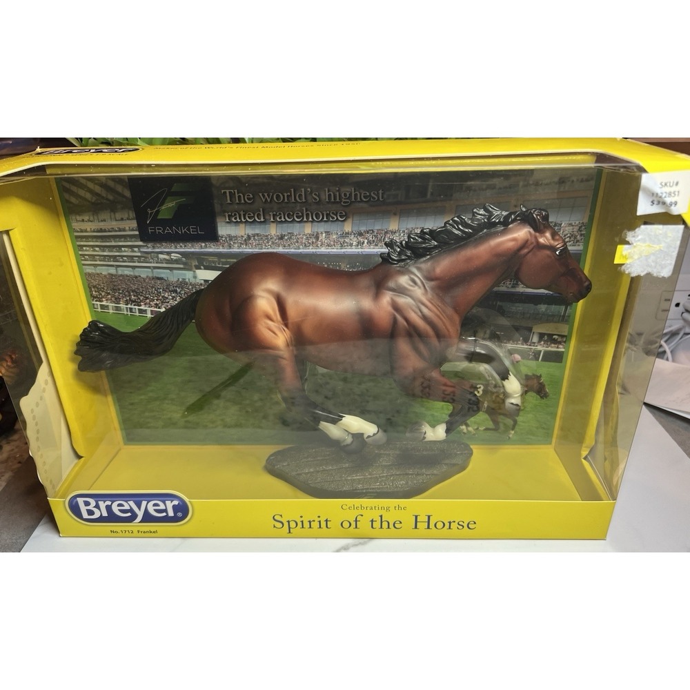New Breyer Race Horse #1712 Frankel World's Fastest Thoroughbred Smarty Jones